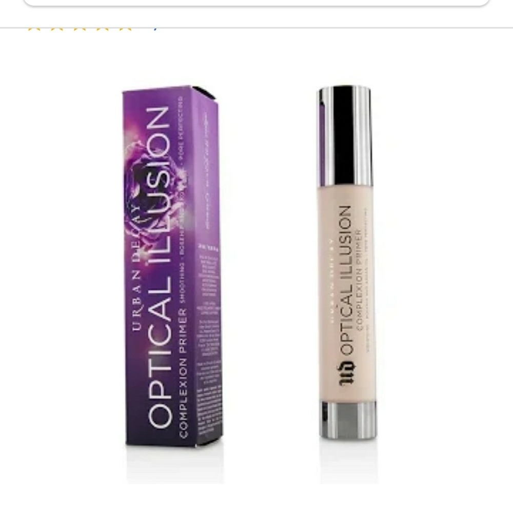 Optical illusion complexion primer